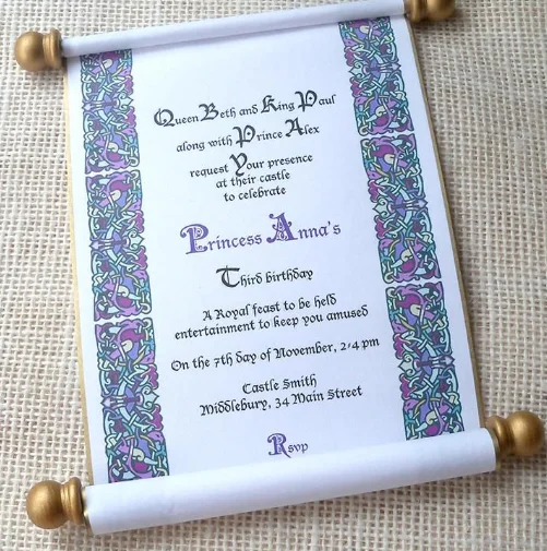 Fold royal blue quinceanera invites Pearl Papercarte de invitation de mariage royal invitation card for royal wedding