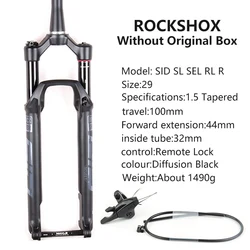 ROCKSHOX FS SID SL SEL RL R 29ER Mountain Front fork shoulder controlled wire shock absorber BOOST 110*15