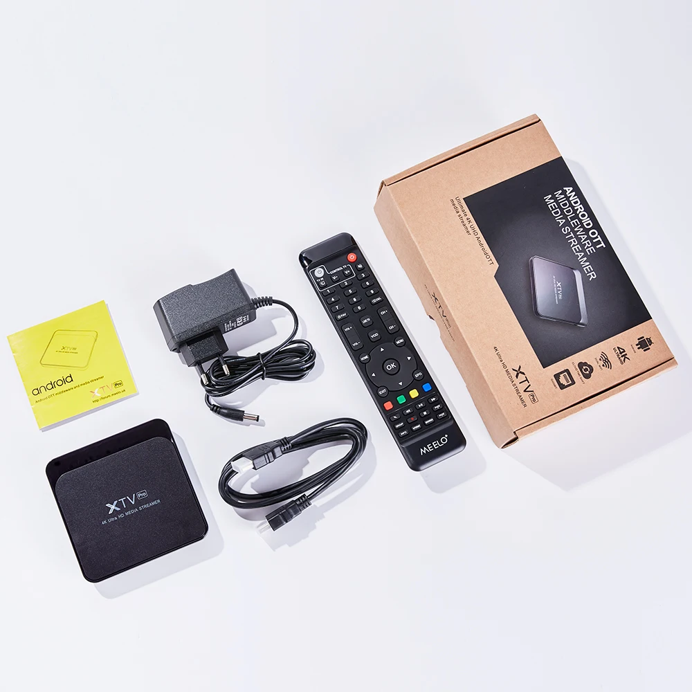 4K Android OTT медиа-стример, промежуточный медиа-проигрыватель STB для ТВ-приставки IPTV Android