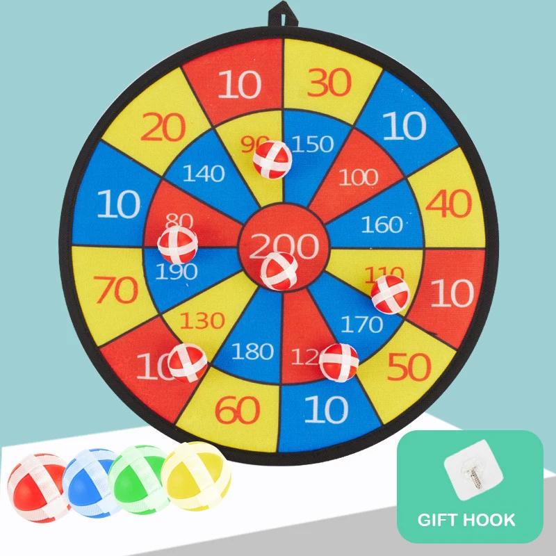 Лидер продаж на Amazon домашние игрушечные шарики присоске для семейного спорта дартс мишени липкий мяч игрушка бросания игр открытом