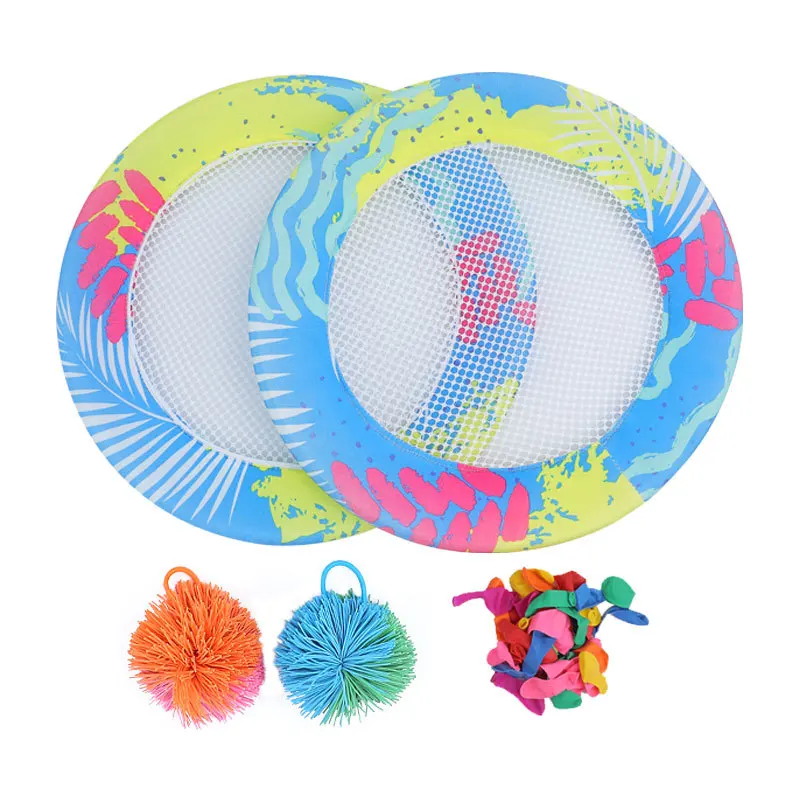 Sports Bongo Discs,Ball Paddle Game, Ball Throwing Outdoor Games For Beach, Lawn, Backyard, Camping