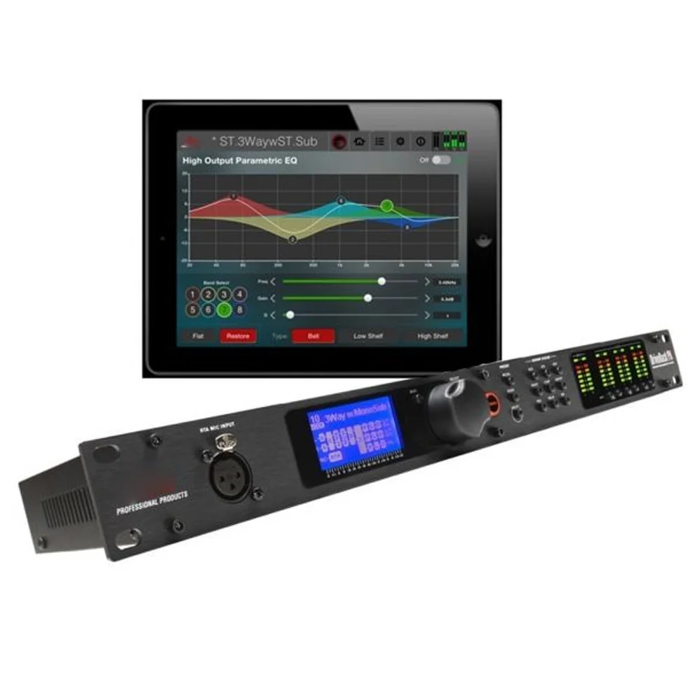 EIF DriveRack PA2 2in6out 2 In 6 Out DSP digital audio processor for professional stage sound equipment