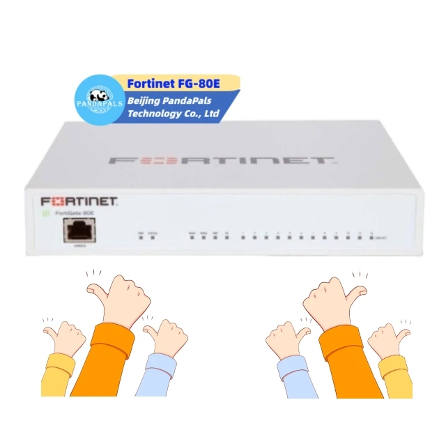 Оригинальный Новый Fortinet FG-80E NGFW начального уровня серии 14 x GE RJ45 sfp сетевой брандмауэр