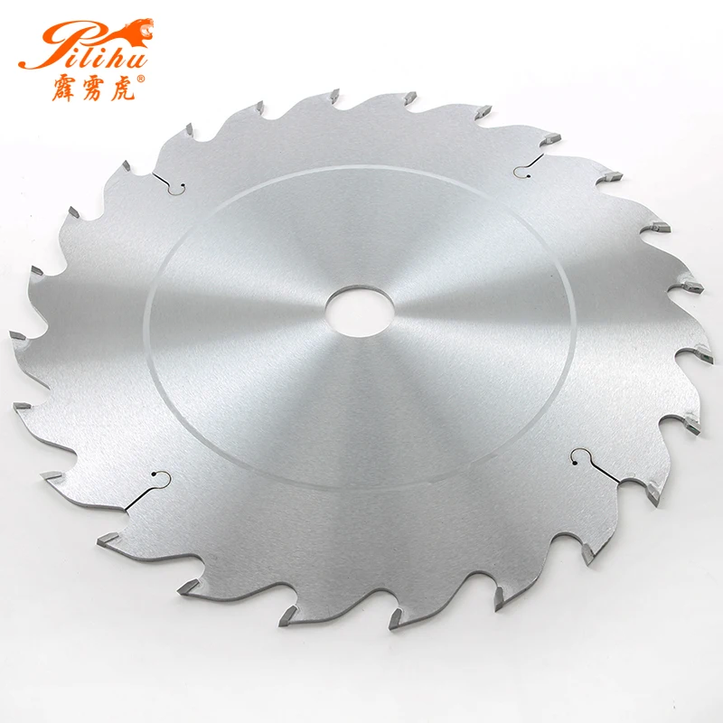 12 Inch 24T Carbide Tipped Circular Saw Blade Rip With Cooling Slots 12 Inch D x 24T FT, 18 Deg, 1 Inch Bore