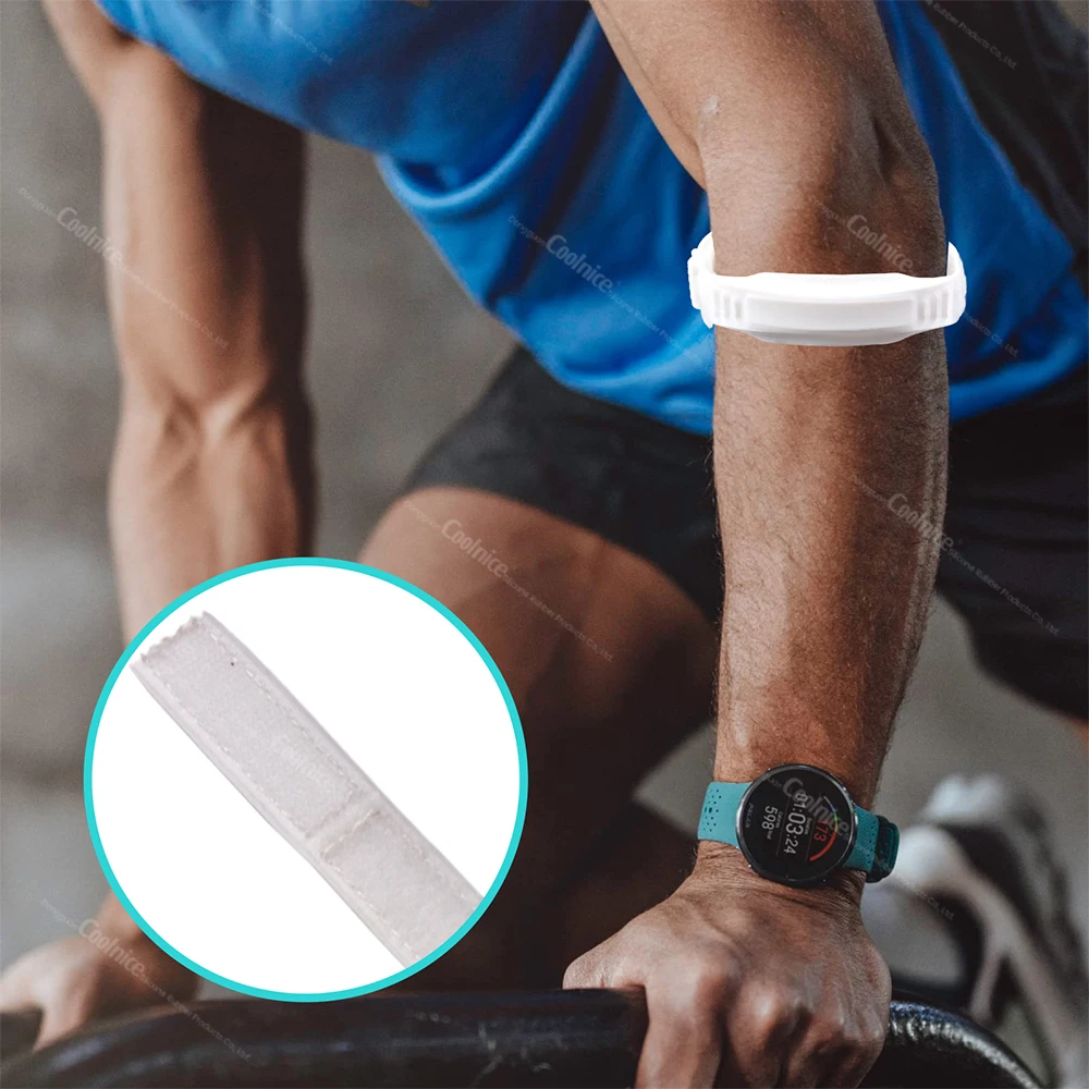 Best Selling Product 2024 Non-slip Massage Tendon Strap Silicone Support Elbow Protector for Men Women