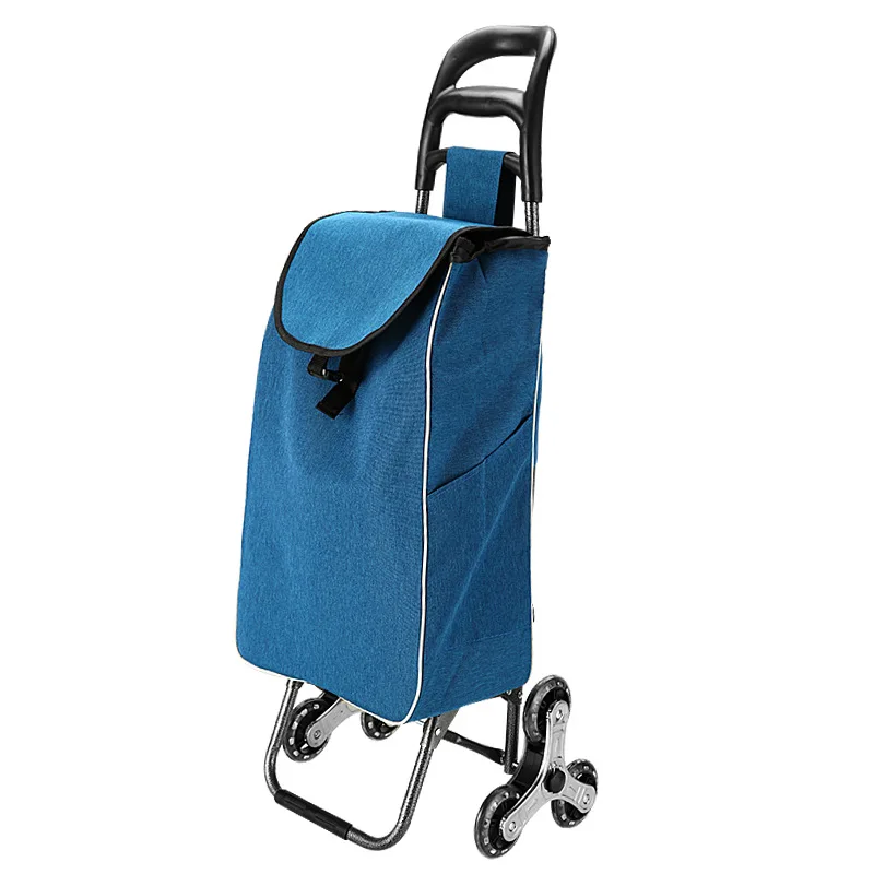 Popular factory price Trolley Shopping Cart Trolley Grocery Bag Foldable Cart Trolley