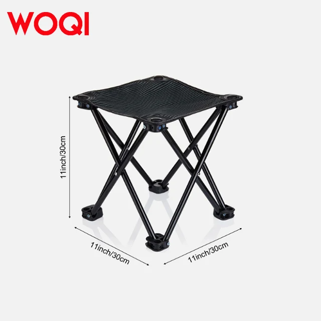 WOQI Mini Lightweight Picnic Folding Camping Chair Garden Beach Portable Folding Chair