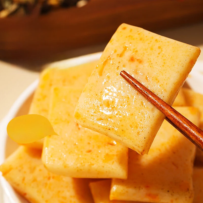 Wholesale Mixed Dried Bean Curd Seafood Snack Bean Products Tofu Vegan Food Healthy Cod Fish Tofu Snack