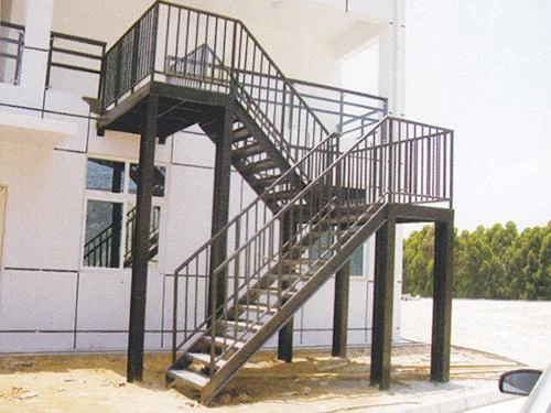 Durable and High-quality Modern Interior Outdoor Beam Floating Staircase Design Metal Steel Stairs