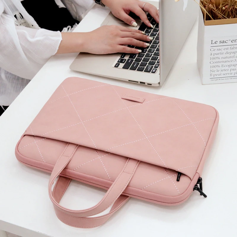 Women Travel Waterproof New Gift 14 Inch Business Briefcase  Laptop Bag with Custom logo