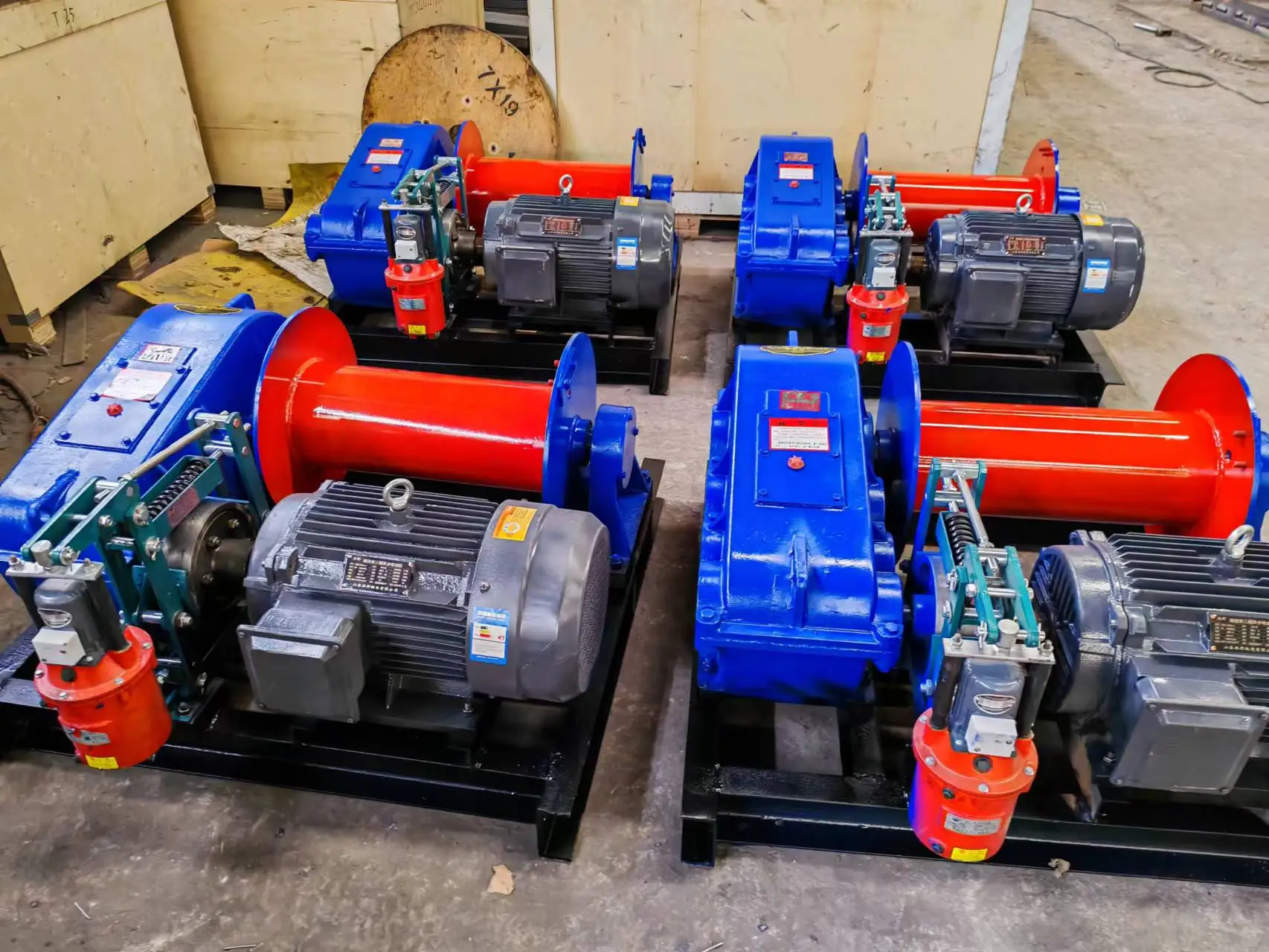 Manufacturer Direct Supply Large Multi-Purpose Construction Use 5 Ton-30 Ton Heavy Duty Winch with Cable Reeler electric winch