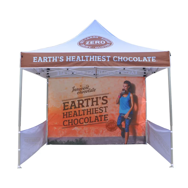 Custom 10x10 10x15 10x20 Aluminum Frame Folding Waterproof Outdoor Event Party Trade Show Pop Up Canopy promotional Tent