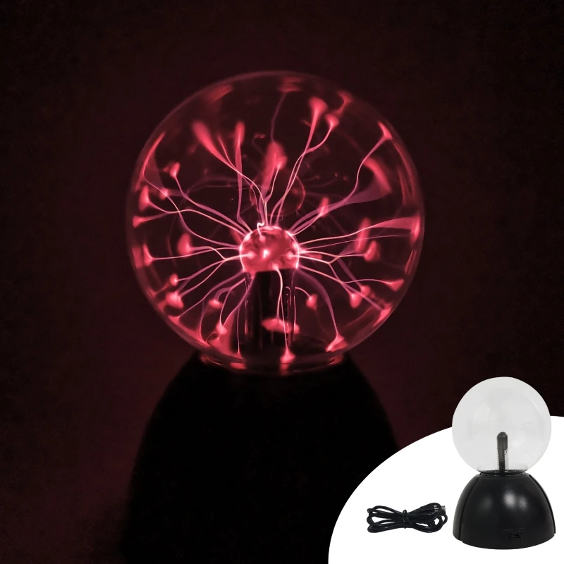 New ins 6 inch USB magic ball light touch sensitive sound controlled plasma lamp night light