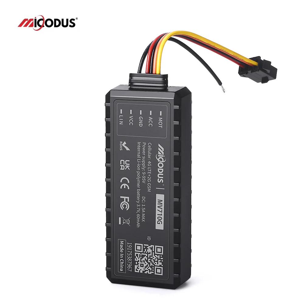 localizador satelitales motor android e ios Deteccao ACC dispositivo de rastreamento MiCODUS MV710G gps carro rastreador 4g