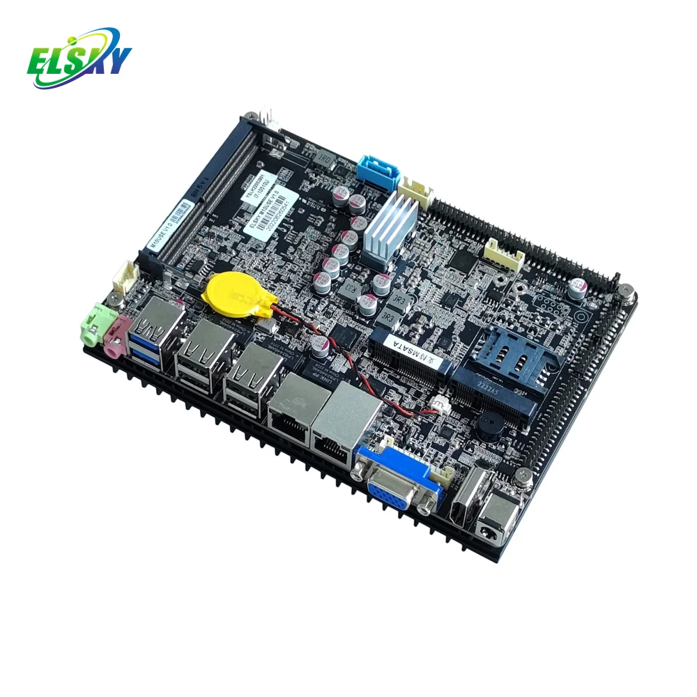 Ельского 4 дюйма материнская плата M100SE с процессором виски озеро 8th gen core I5 8365U DC_IN или 4Pin блок питания ATX питание MSATA SATA SSD