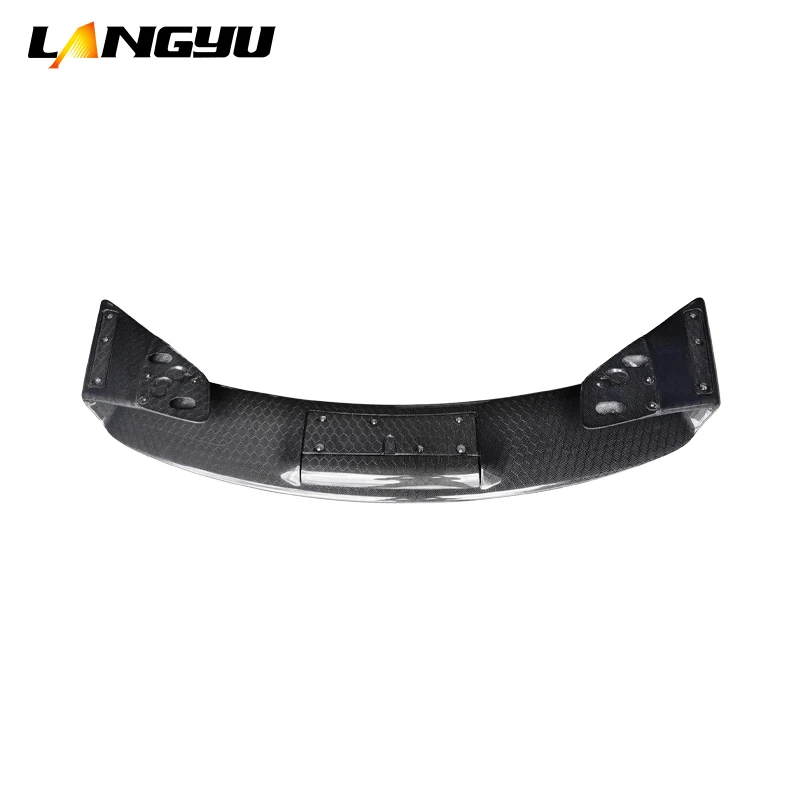 Car Exterior Parts GTR35 A Style Honey-Comb Twill Carbon Fiber Rear Trunk Spoiler For Nissan Skyline GTR R35 Rear Spoiler