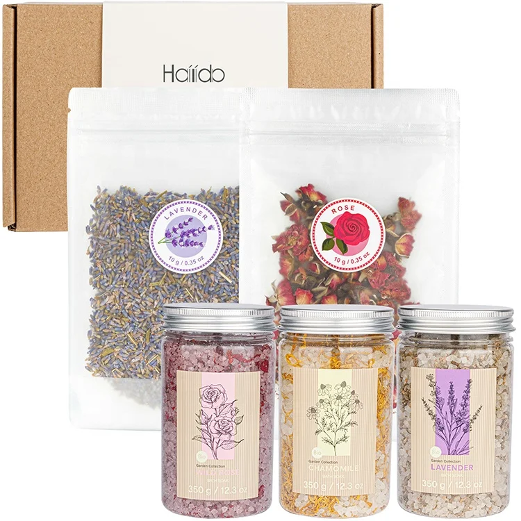 Bath Muscle Therapy Bath Salts Manufacturer OEM Luxury Private Label Organic Vegan Bulk Epsom Bath Salt Relaxing