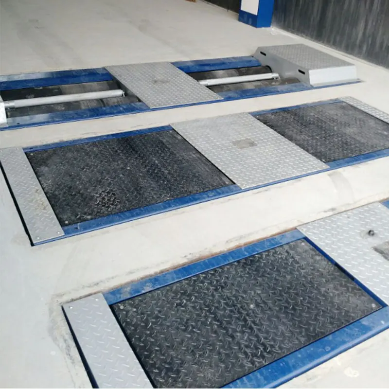 5T 10T vehicle suspension performance tester auto testing lane Axle (wheel) weight meter vehicle inspection station