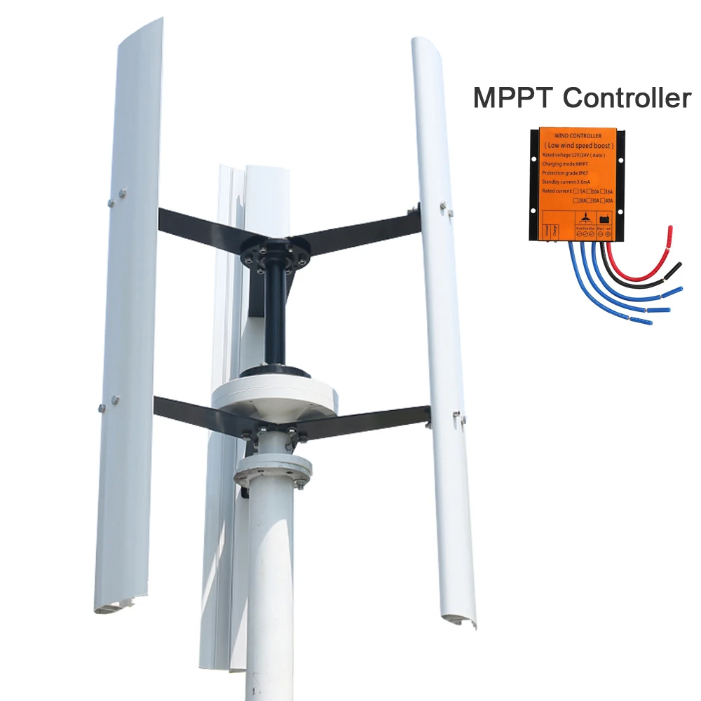 FLYT 5kw wind turbine 2000W 24V 48v 96V 220V Wind turbine  Low RPM windmill Turbine Generator