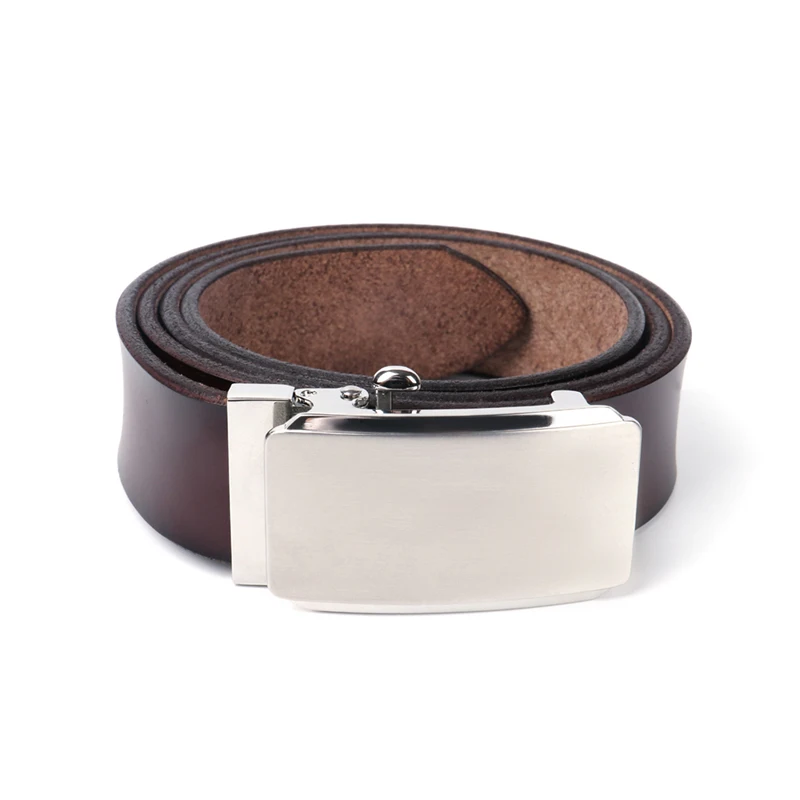 First Class Quality Wholesale Man Luxury Leather Belt Automatic Buckle Belt For Men