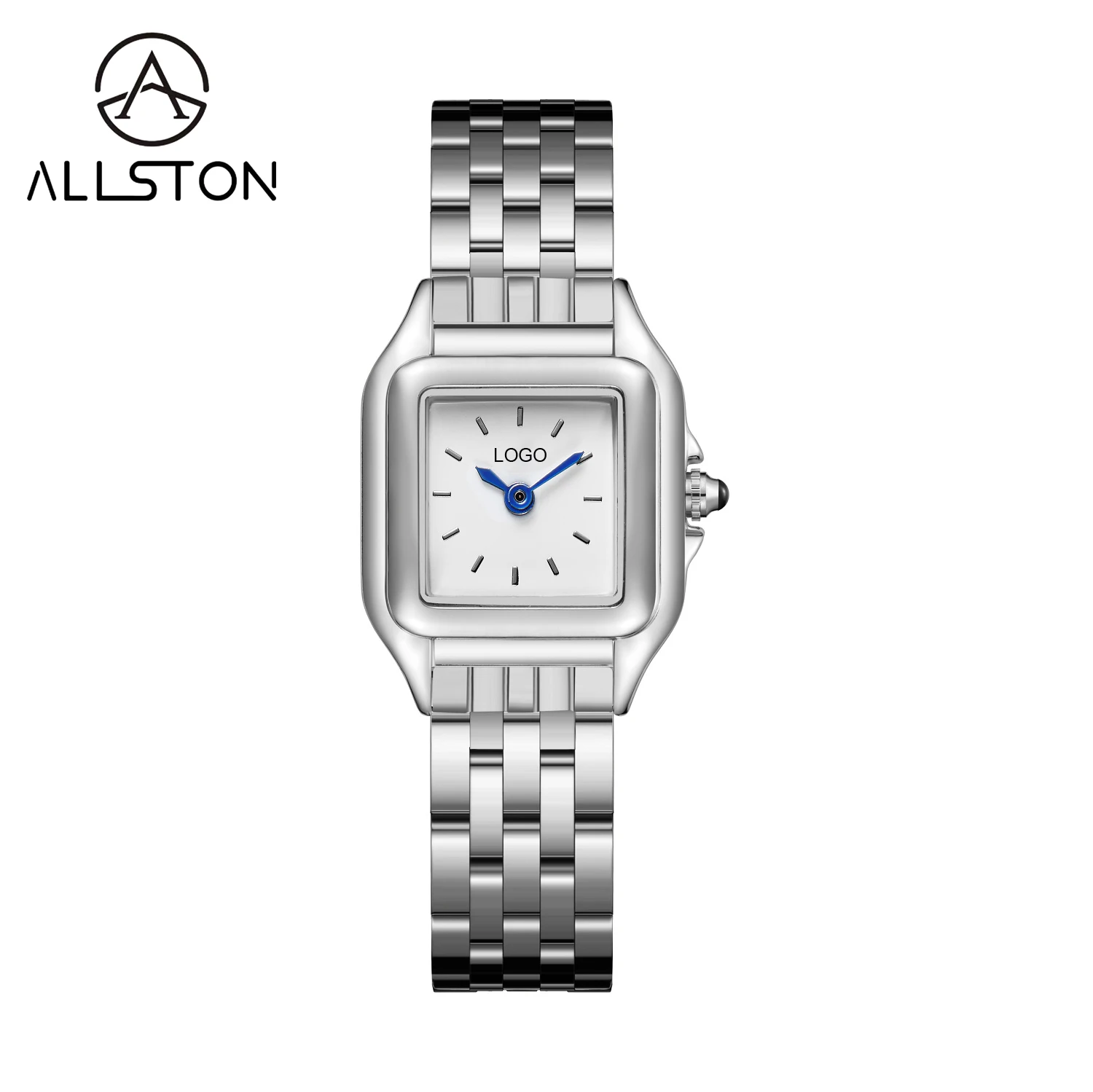 Wholesale High Quality Luxury Ultra Square Lady Waterproof Wrist Custom Logo Oem Private Label Vintage Quartz Watch for Women