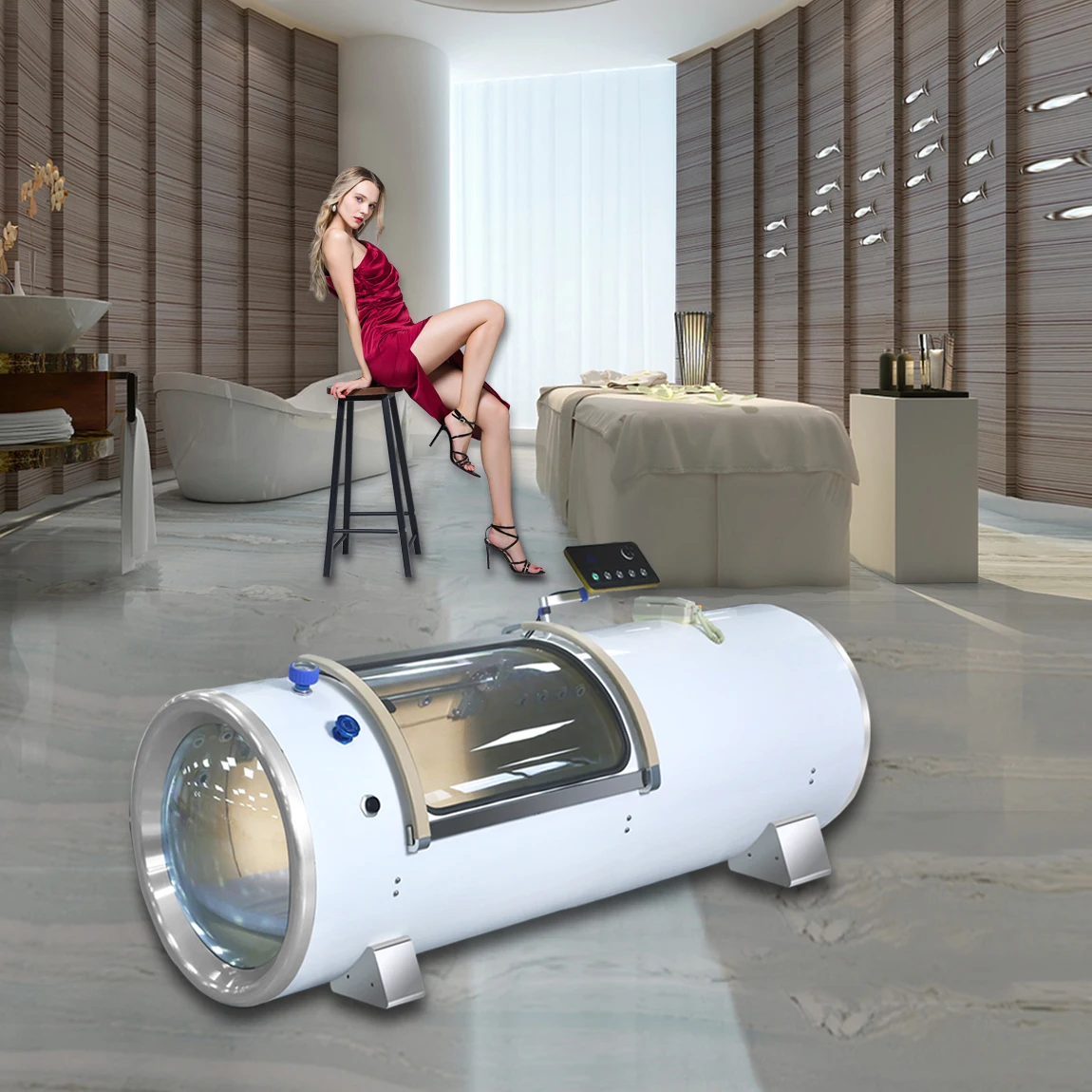 2021 Hot Selling Portable Pressure Hyperbaric Chamber Oxygen Spa Capsule For Sale