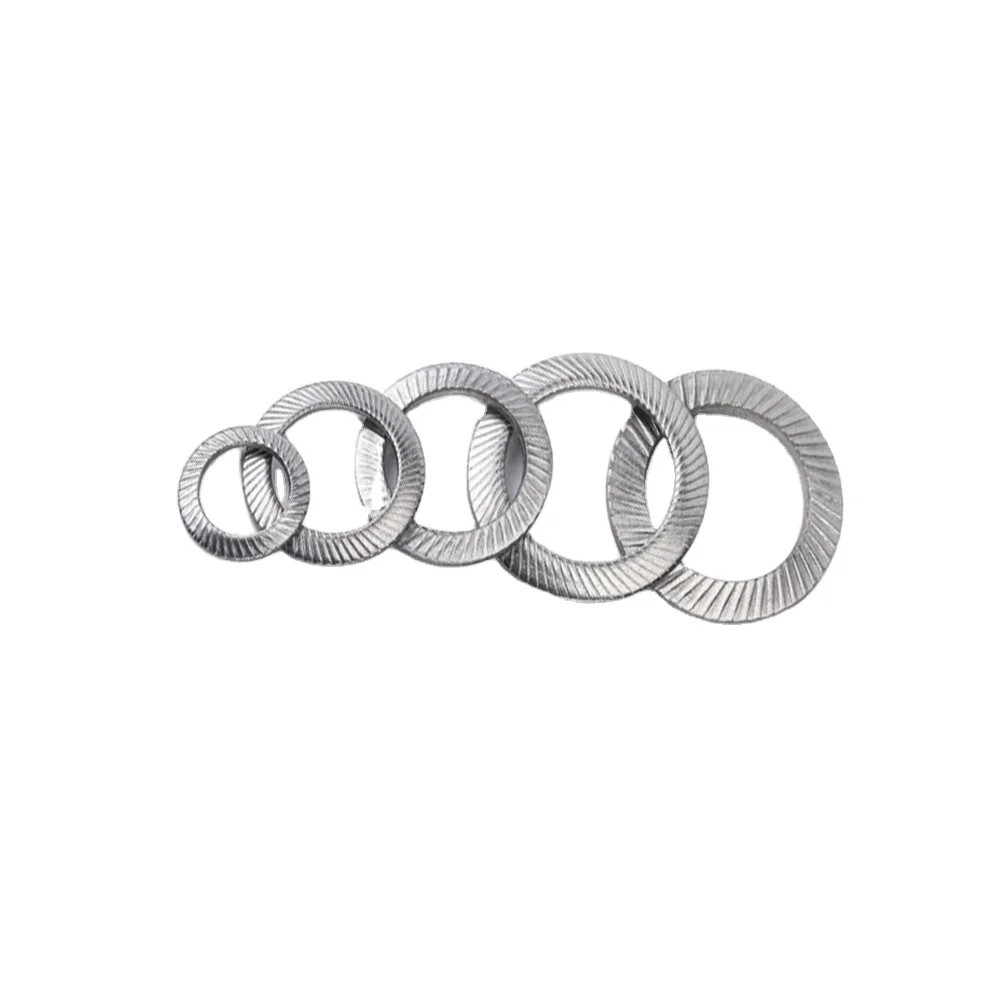 Ruisu DIN/GB M6-M10 serrate Anti-loose and anti-slip  lock washer HOT SALE SPOT  open washer