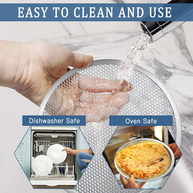 Кастрюля для пиццы алюминиевый котелок с отверстиями приготовления 6/8/10/12/14/16/18/22 дюймов барбекю