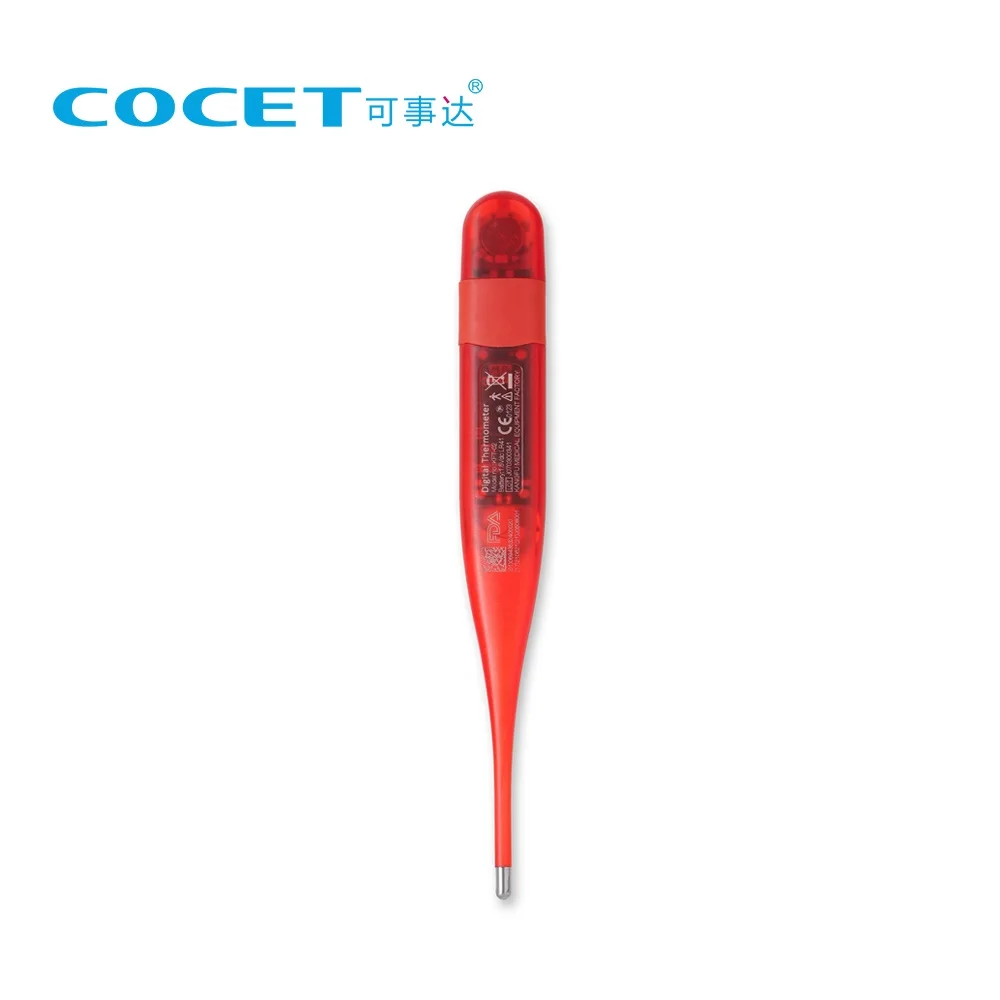 OEM Hospitals Home Waterproof Fever Rectal Armpit Oral Body Rectal Clinical Digital Thermometer