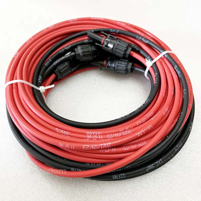 Factory direct sale long cycle life acceptable price cable solar 4mm customizable support OEM