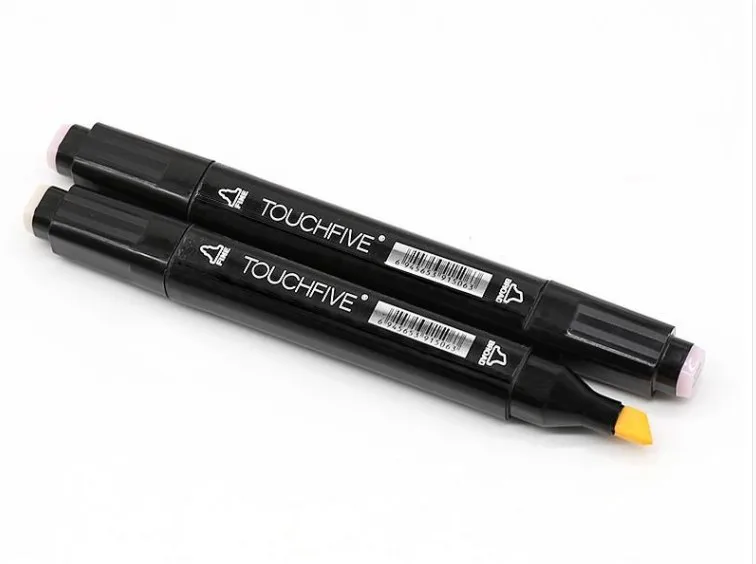 Touchfive T5- 40 Colors Permanent Marker Pens Set anime student design sketch manga alcohol marker pen