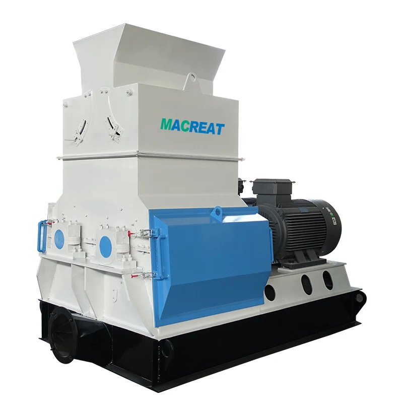 MACREAT High Efficient wood crusher hammer mill pellet grinder GXP65*75 for sale