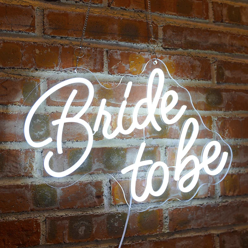 Hand make DIY name Logo Billboard Flex LED Hello Gorgeous Neon Light Acrylic board custom bride to be neon sign