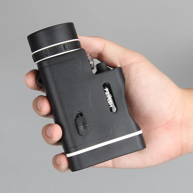 Compact Monocular Bak4 Roof Prism Waterproof Fogproof Twist Up Eyecups