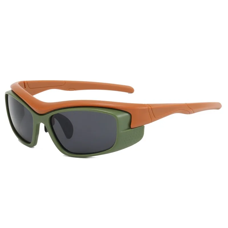 Black White PC Detachable Outdoor Cycling Eyewear Men Women Fashion Sport Glasses 2024 Unisex Y2K Technology Sports Sunglasses