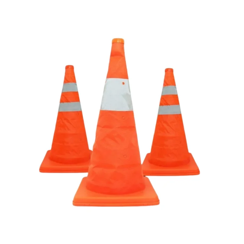 ANT5PPE Multi Purpose  Road Safety Pop-up Cone 18 Inch 4 Pack Collapsible Traffic Safety Cones with Reflective Collar