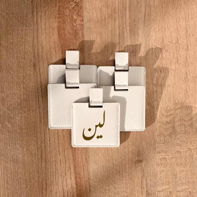 PU Leather Mirror Case Pocket Make up Mirror Pouch Personalized Cosmetic Case with Mirror Gift for Girl Friend