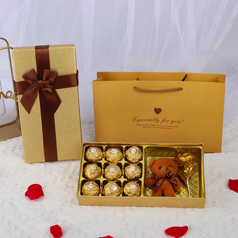Eco Friendly Choice Chocolate Box Paper Package Gift Box Dubai Dates Box Chocolate Packaging
