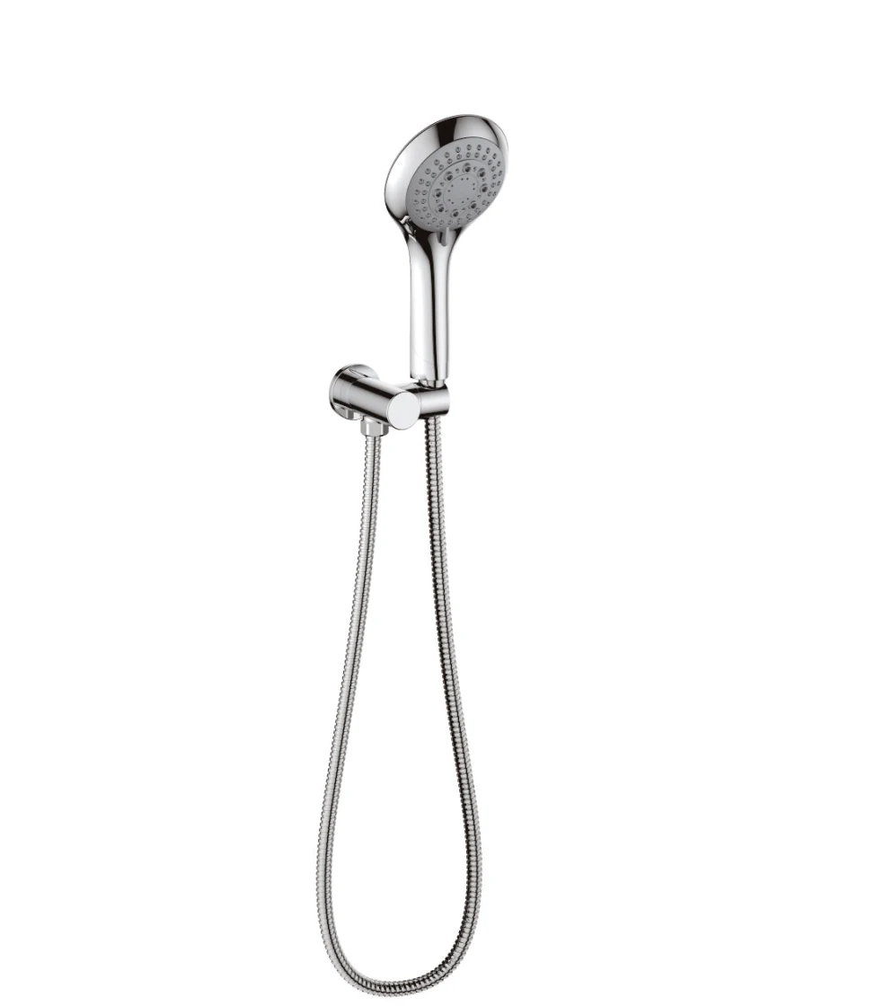 5F8002-HD8WM  Plastic  Chromed   Bath Shower set