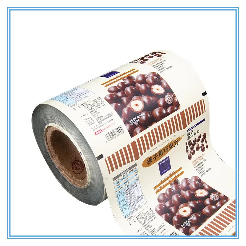 Customized printed Food packaging laminated roll film