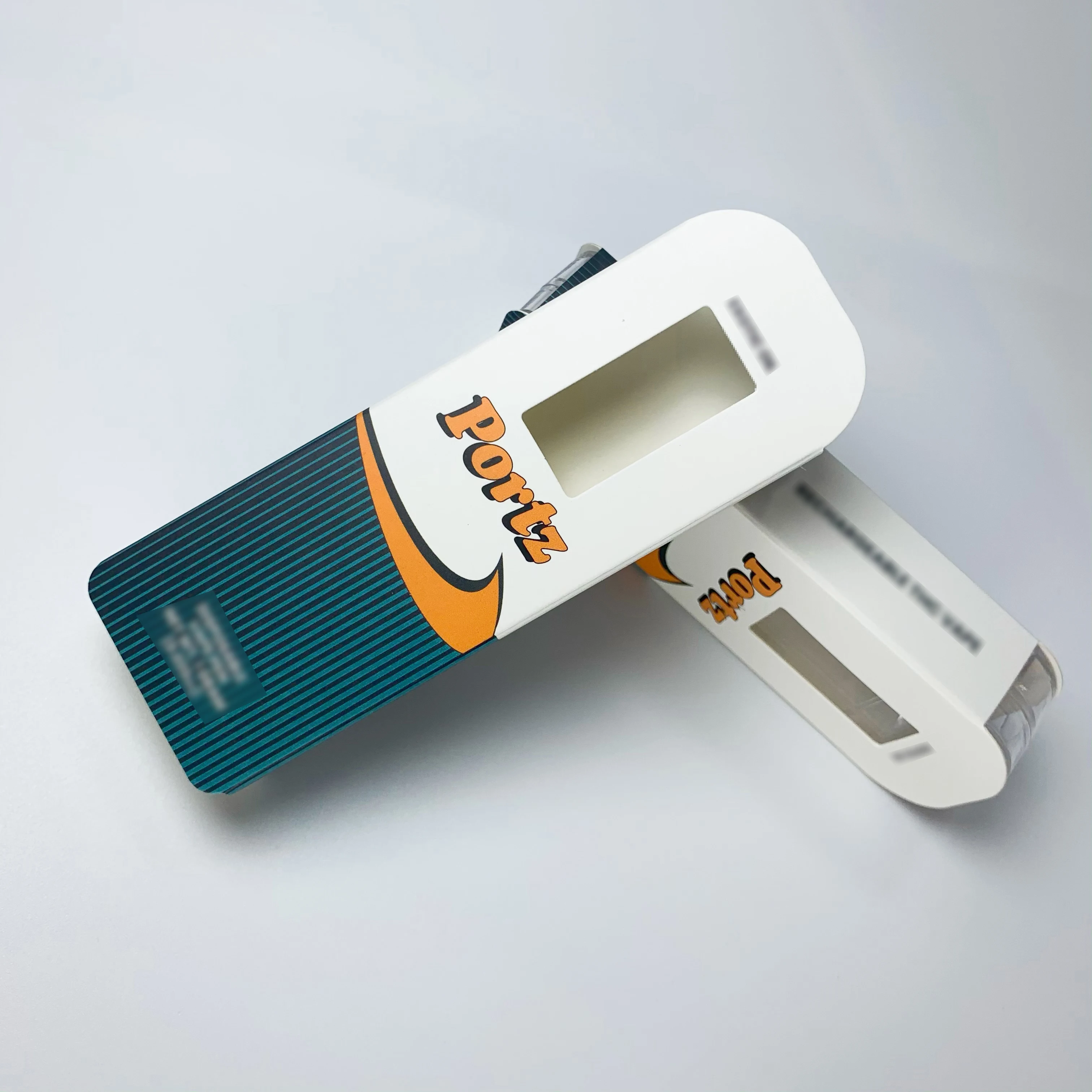 Custom order babwoods 1ml 1g 0.5 ml 2000 puffing disposable cartridge pen paper packaging box with acrylic plastic packaging box