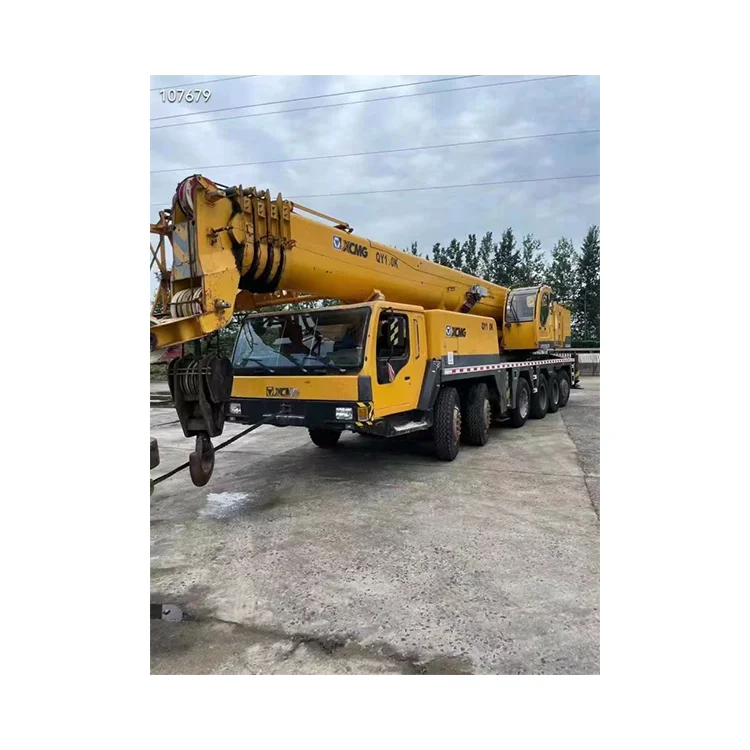 Used Multifunctional100 Tons Telescopic Boom all terrain  Truck  Crane for Sale