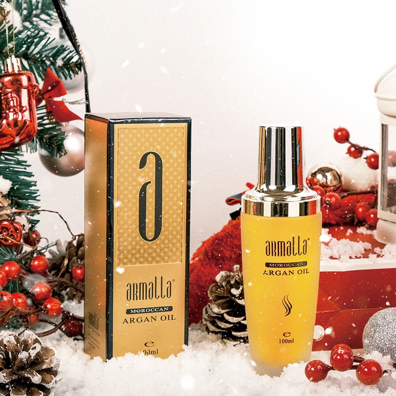 Sun Sara Armalla custom Private Label OEM Organic Natural Hair Care Serum Product Treatment Argan Oil Morocco Hair Oil