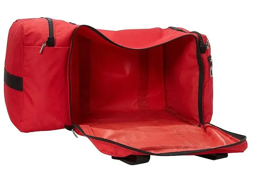 Heavy Duty Polyester Wholesale Rescue Turnout Fire Gear Tote Duffel Bag Large Capacity Firefighter Bag with Helmet Pocket