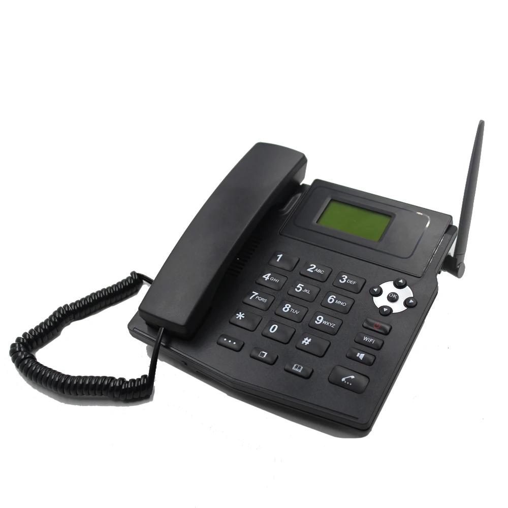 HOT sale GSM 4G Fixed wireless phone LTE VoLTE wifi  hotspot telephone with dual sim card