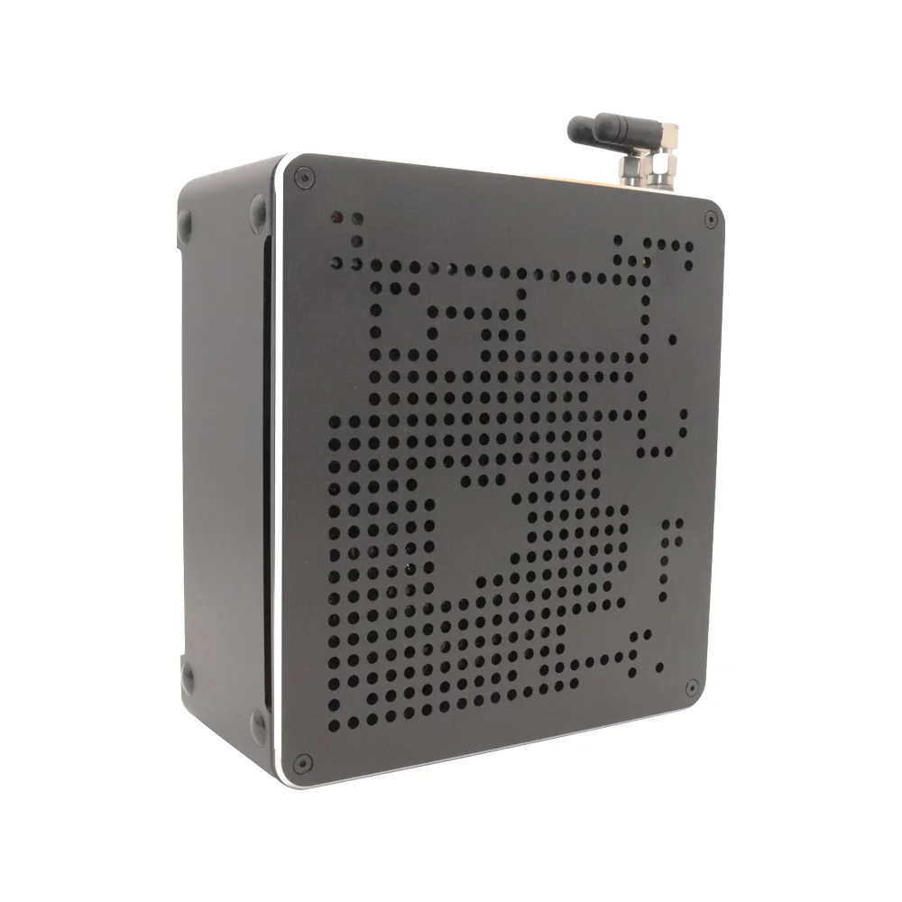 Partaker B18 Ксеон E-2176M E-2186M Настольный 6 Core 12 нить вентилятор мини ПК Win 10 Pro WiFi BT игры