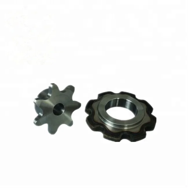 C2102H double pitch roller chain sprocket with harden teeth