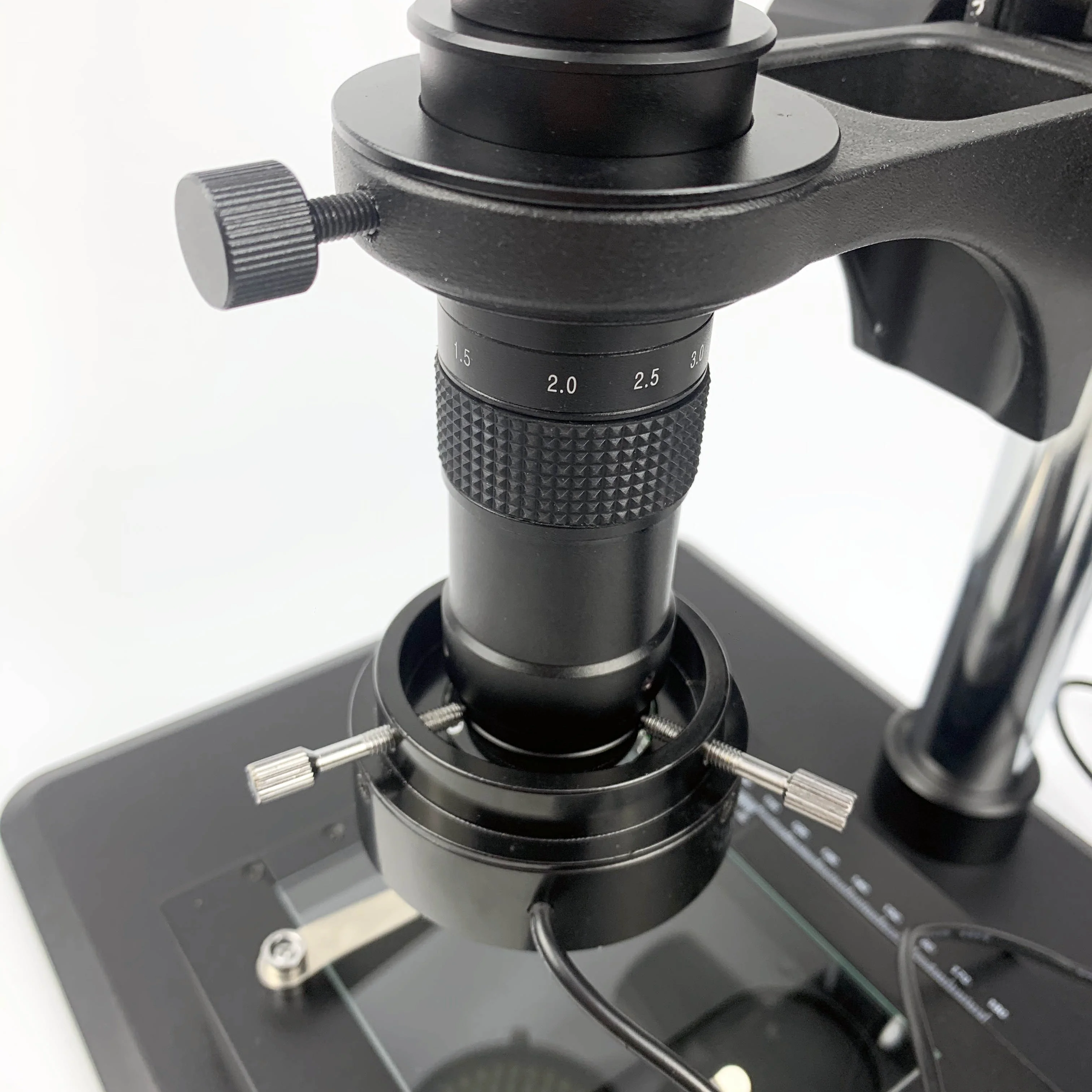 ZMZ45-B3M5 0.7X-4.5X Industrial Inspection Video Zoom Microscope with Illuminator and Camera