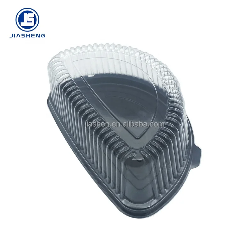 Round Cake Containers Cake Packaging Box Clear Plastic with Dome Lid Disposable 8-inch Food Manufacturer PET Cake Packing