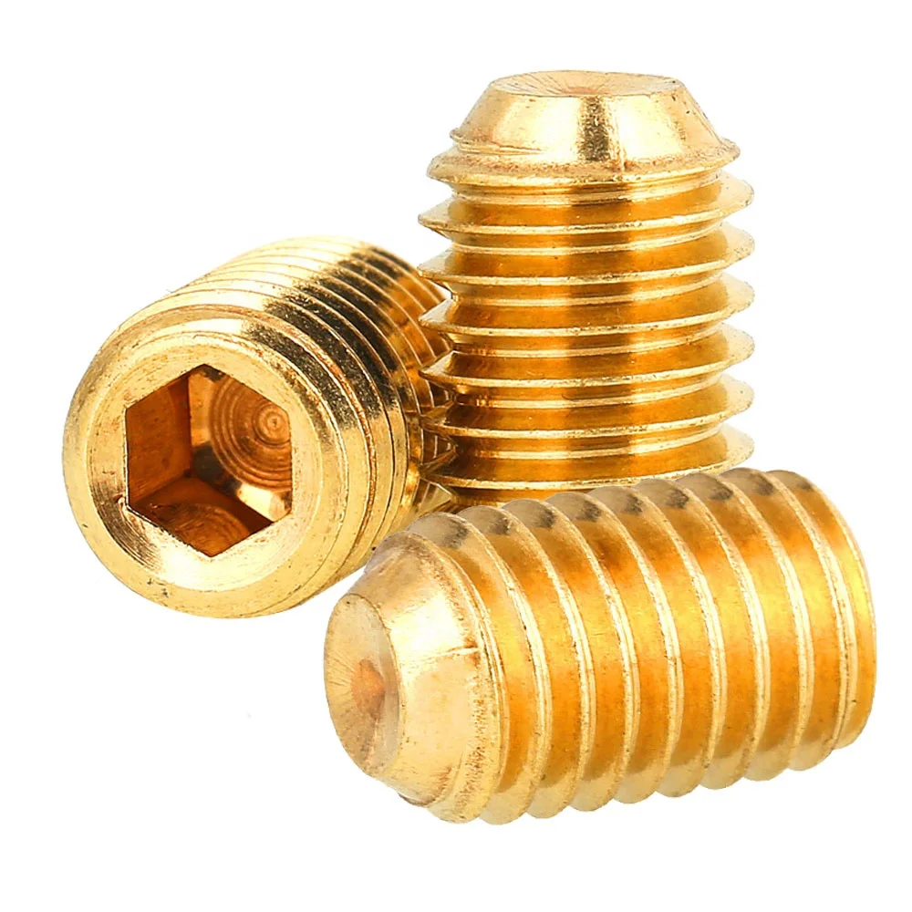 Professional OEM Custom Stainless Steel Ball Point Spring Loaded Ball Bearing Anti Loosening Set Screws